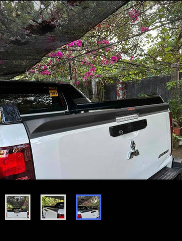 Shark Tailgate Spoiler for Mitsubishi TRITON 2024-2025